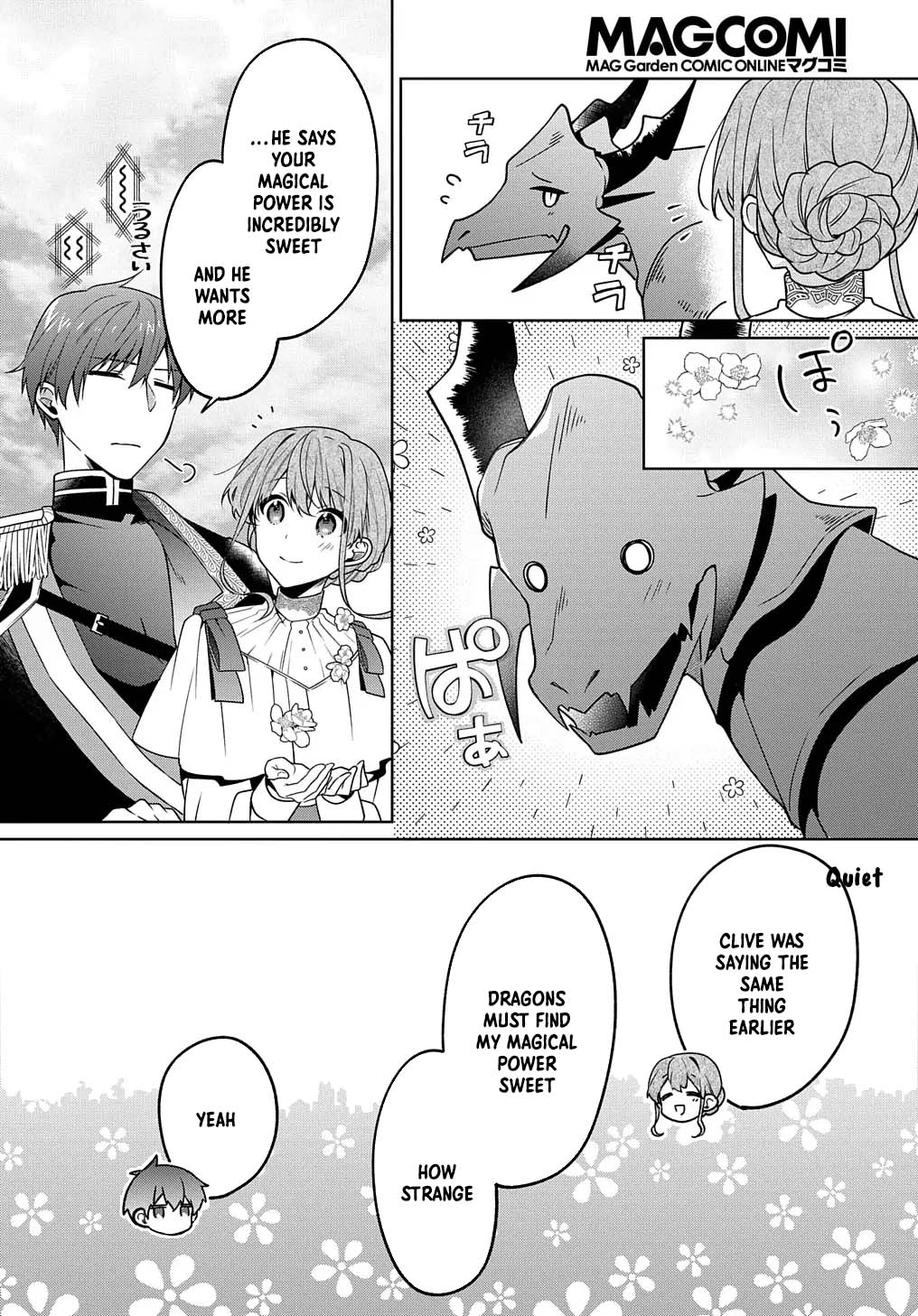 The lovery Flower Girl Who Prayed For Love with a Caged Dragon kight Chapter 4 Page 14